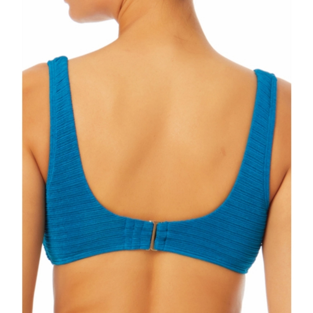 Time Tru Variegated Rib Bikini Top - Picture 5 of 5